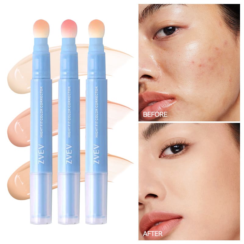 Caneta Corretiva Hidratante ZVEV com longa duração, ideal para olheiras e manchas